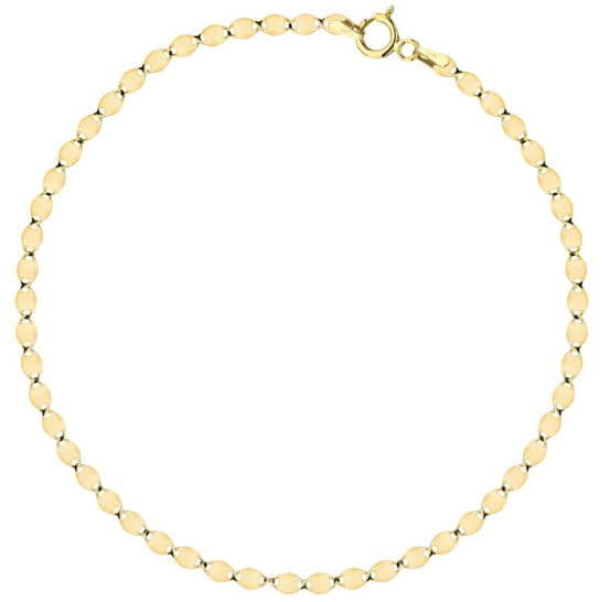 Bransoletka Złota Damska 2,20 mm Blaszki pr 585 Grawer Gratis