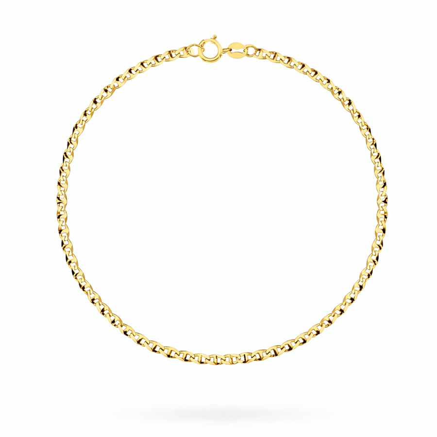 Bransoletka Złota Damska Gucci Pełna Diamentowana pr 585